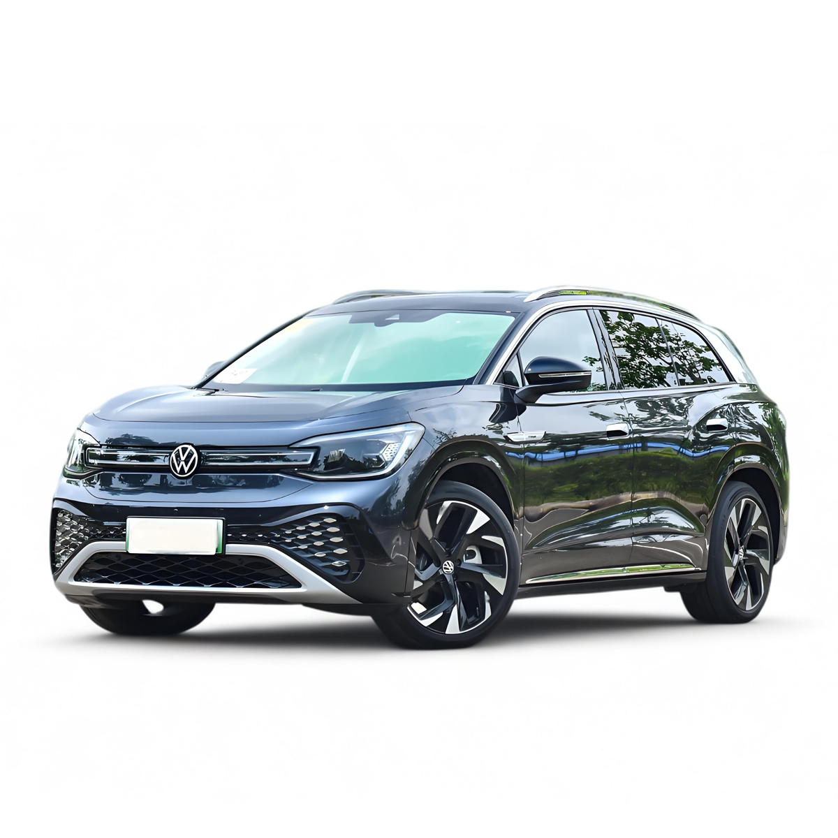 VW ID.6 Crozz ID6 SUV EV Car New Energy High-Speed Auto Single Drive Motor R20 Tire Leather Automatic Gear Box Adults